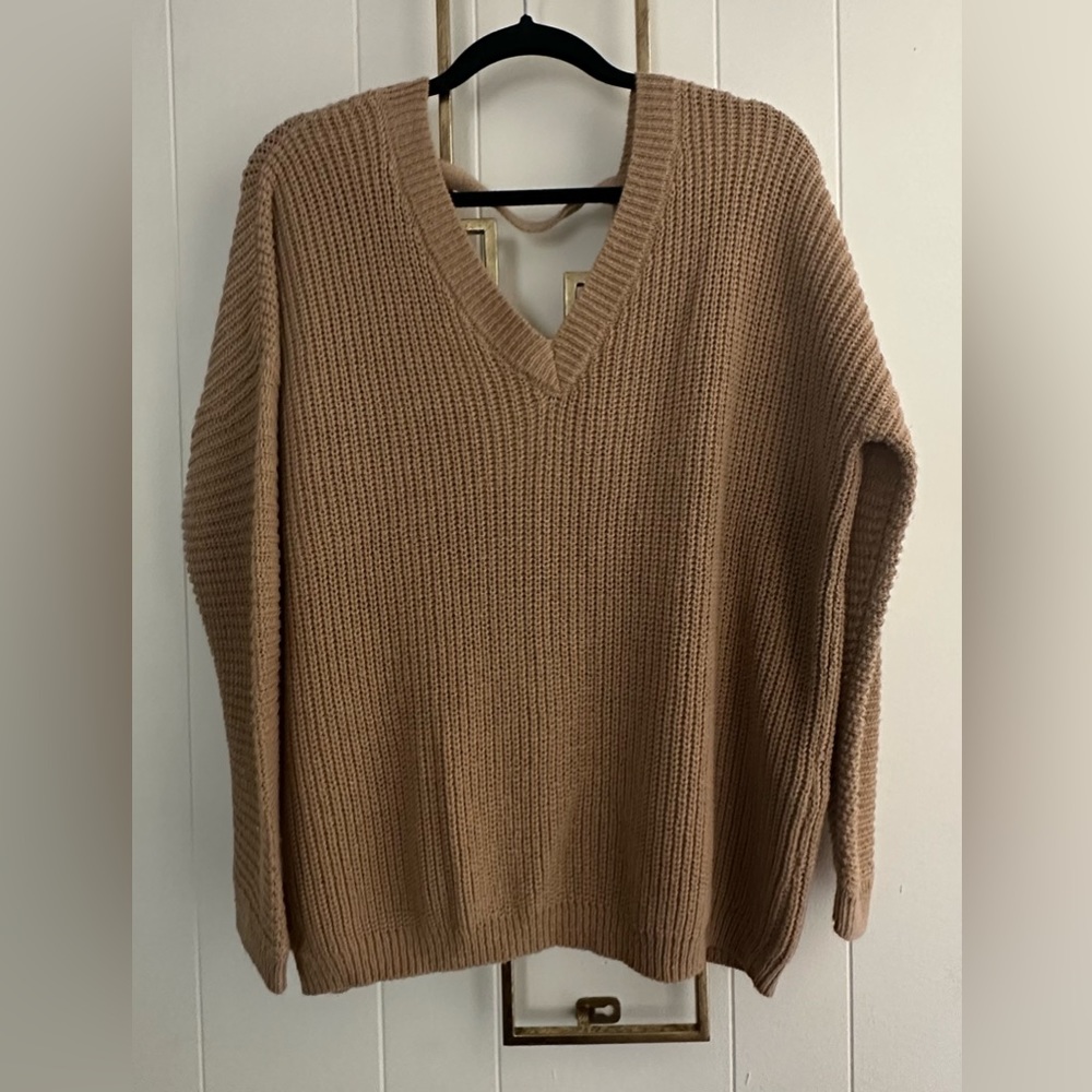 Brown Knit top